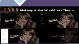 Ovon - Makeup Artist WordPress Theme