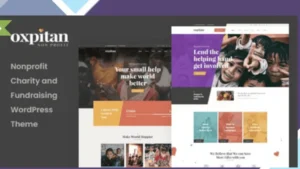 Oxpitan - Nonprofit Charity WordPress Theme
