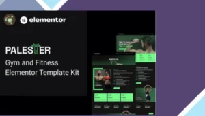 Palester - Gym and Fitness Elementor Template Kit