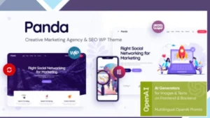 Panda - Marketing WordPress Theme