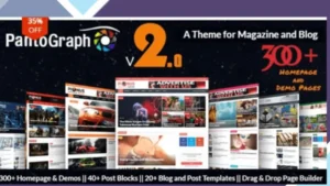 PantoGraph - Newspaper Magazine Theme