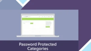 Password Protected Categories