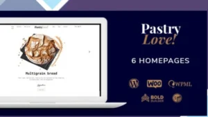 Pastry Love - Bakery and Cake Shop WordPress Theme