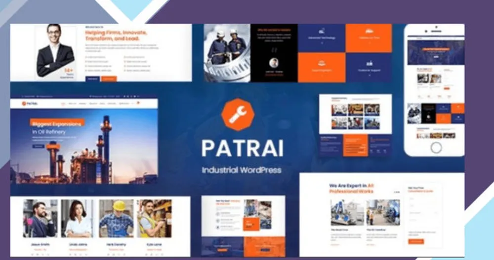 Patrai Industry - Industrial Theme For WordPress 1 Patrai Industry - Industrial Theme For WordPress