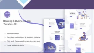 Payloan - Banking and Business Loan Elementor Template Kit