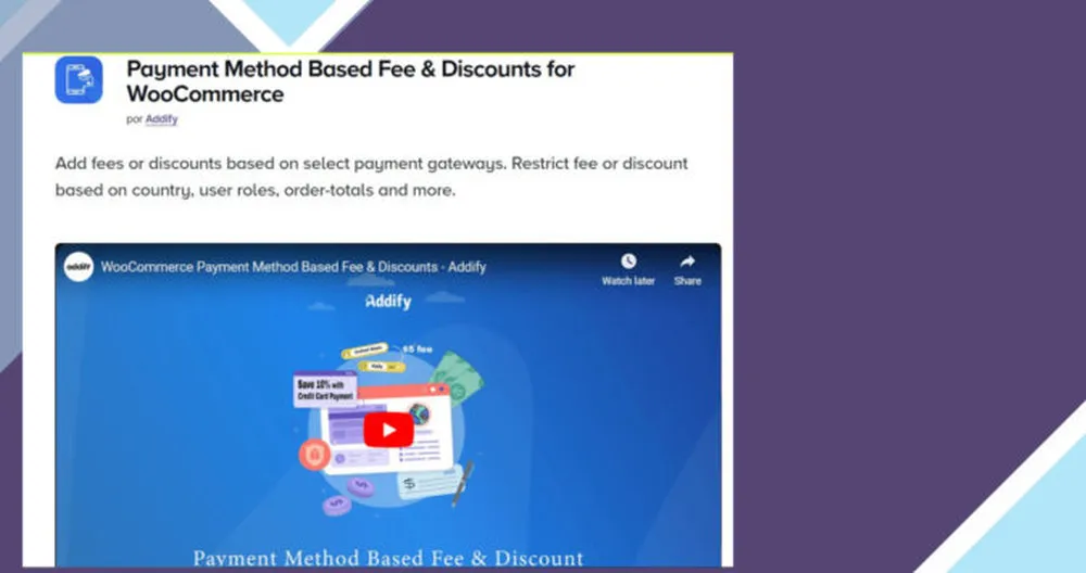 Payment Method Based Fee and Discounts 1 Payment Method Based Fee and Discounts