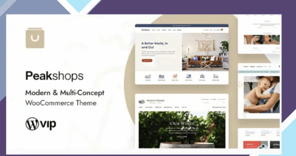 PeakShops - Modern and Multi-Concept WooCommerce Theme 1 PeakShops - Modern and Multi-Concept WooCommerce Theme