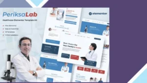 Periksalab - Healthcare and Medical Clinic Template Kits