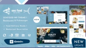 Pesce - Seafood Restaurant WordPress Theme
