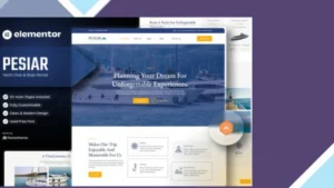 Pesiar - Yacht Club and Boat Rental Elementor Template Kit