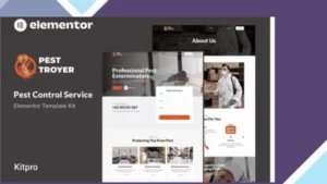 Pestroyer - Pest Control Service Elementor Template Kit