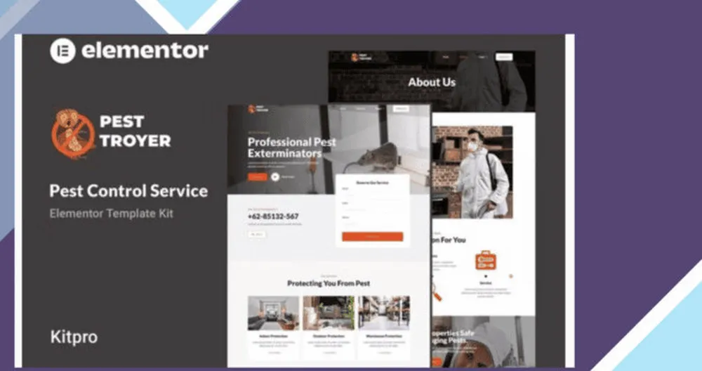 Pestroyer - Pest Control Service Elementor Template Kit 1 Pestroyer - Pest Control Service Elementor Template Kit