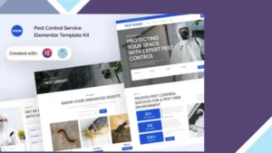 Pestspark - Pest Control Service Elementor Template Kit