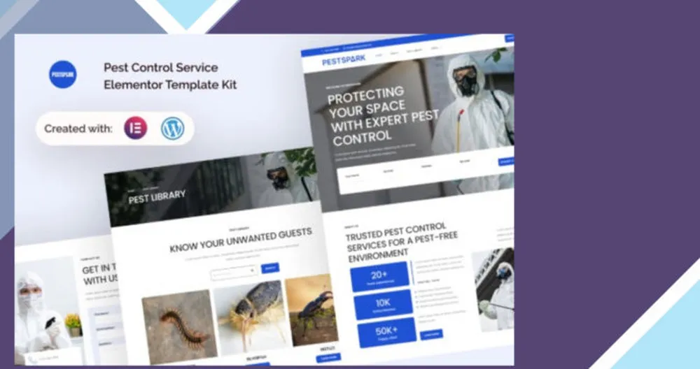 Pestspark - Pest Control Service Elementor Template Kit 1 Pestspark - Pest Control Service Elementor Template Kit