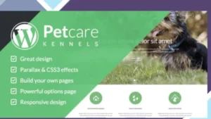 PetCare Dog Kennels WordPress Theme