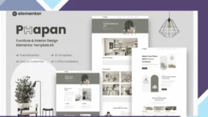 Phapan - Furniture and Interior Design Template Kits