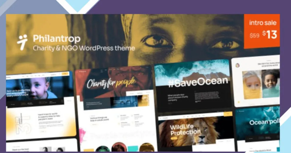 Philantrop - Charity and Nonprofit WordPress Theme 1 Philantrop - Charity and Nonprofit WordPress Theme