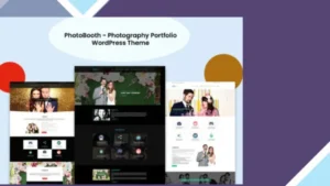 PhotoBooth - Photography Portfolio WordPress Theme