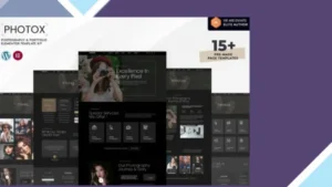 Photox - Photography and Portfolio Elementor Template Kit