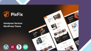 PixFix - Handyman Services WordPress Theme