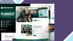 Plantvest - Finance and Invesment Elementor Template Kit