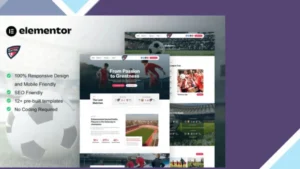 Playyon - Football Team and Sports Academy Elementor Pro Template Kit