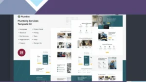 Plumble - Plumbing Services Elementor Template Kit