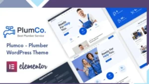 Plumco - Plumber WordPress Theme