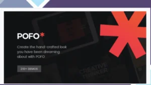 Pofo - Creative Portfolio and Blog WordPress Theme