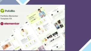 Pofollio - Portfolio Elementor Template Kit