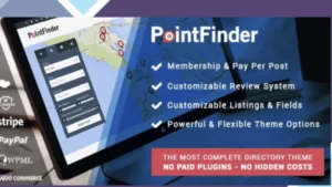 PointFinder - Directory and Listing WordPress Themes