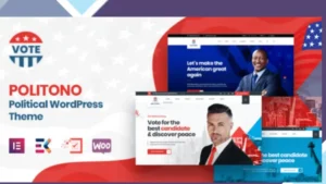 Politono - Political Election Campaign WordPress Theme