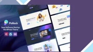 Pollock - Saas Software Startup WordPress Theme