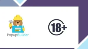 Popup Builder Age Restriction Extension
