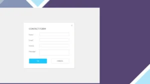 Popup Builder Contact Form