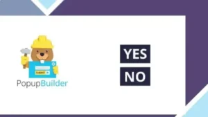 Popup Builder Yes-No Buttons Extension
