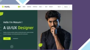 Portfex - Personal Portfolio WordPress Theme