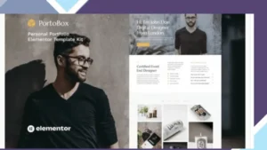 PortoBox - Creative Portfolio Elementor Template Kit