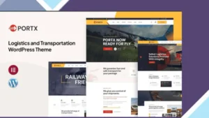 Portx - Logistics and Transportation WordPress