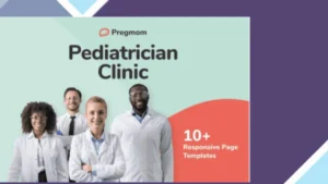 Wordpress Tools 11 Pregmom - Pediatrician Clinic Elementor Template Kit