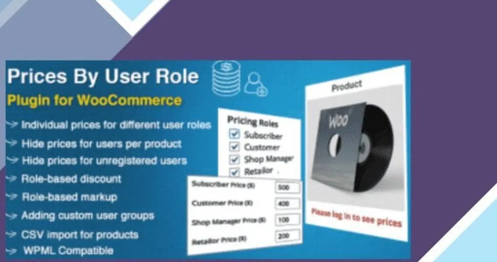 Prices By User Role for WooCommerce 1 Prices By User Role for WooCommerce