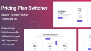 Pricing Plan Switcher Addon for Elementor