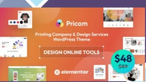 Pricom - Printing Company and Design Services WordPress Theme
