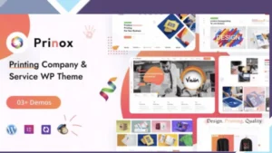 Prinox - Printing Services WordPress Theme