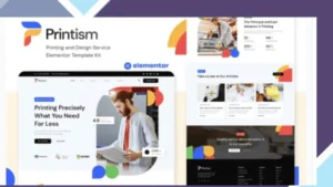 Printism - Printing and Design Service Elementor Template Kit