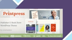 Printpress - Book Publishing WordPress Theme