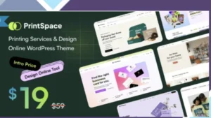 PrintSpace - Printing Services and Design Online WooCommerce WordPress theme