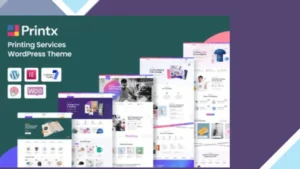 Printx - Printing Services WordPress Theme