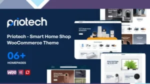 Priotech - Smart Home Shop WooCommerce Theme