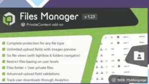 PrivateContent - Files Manager